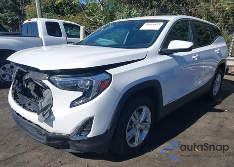 2021 GMC Terrain Awd Sle z USA, uszkodzony, nr VIN 3GKALTEV7ML396166